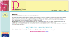 Desktop Screenshot of mypresentplanner.co.uk